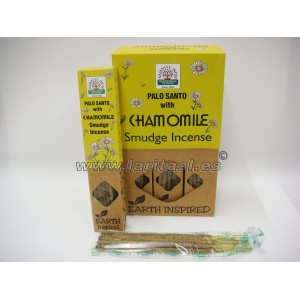 Incienso Orkay Namaste Earth Inspired Palo Santo y Camomila (12x30gr)